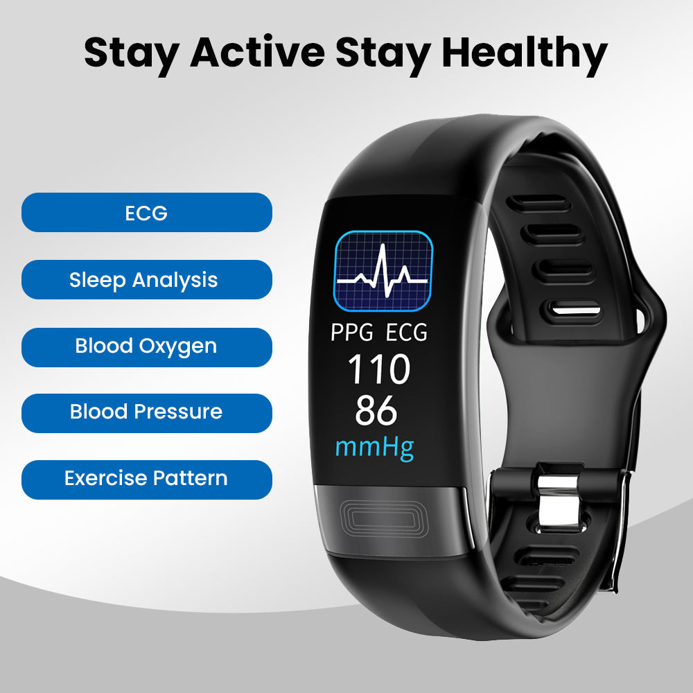 CFY P11 ECG Blood Oxygen Monitoring Smart Bracelet