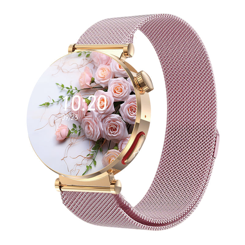 CFY40 Blood Sugar Blood Pressure Blood Oxygen Monitoring Women‘s Smart Watch