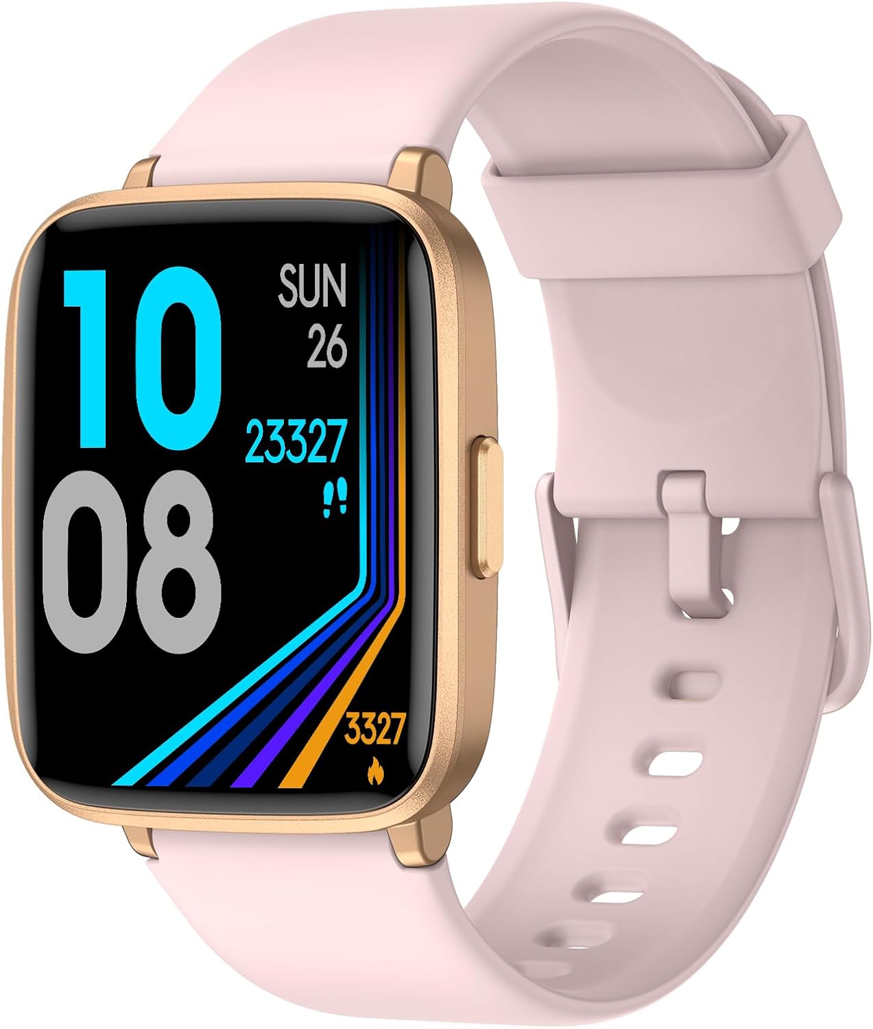 W63 Digital Fitness Tracker for Women, Android Compatible with Step & Heart Rate Tracking