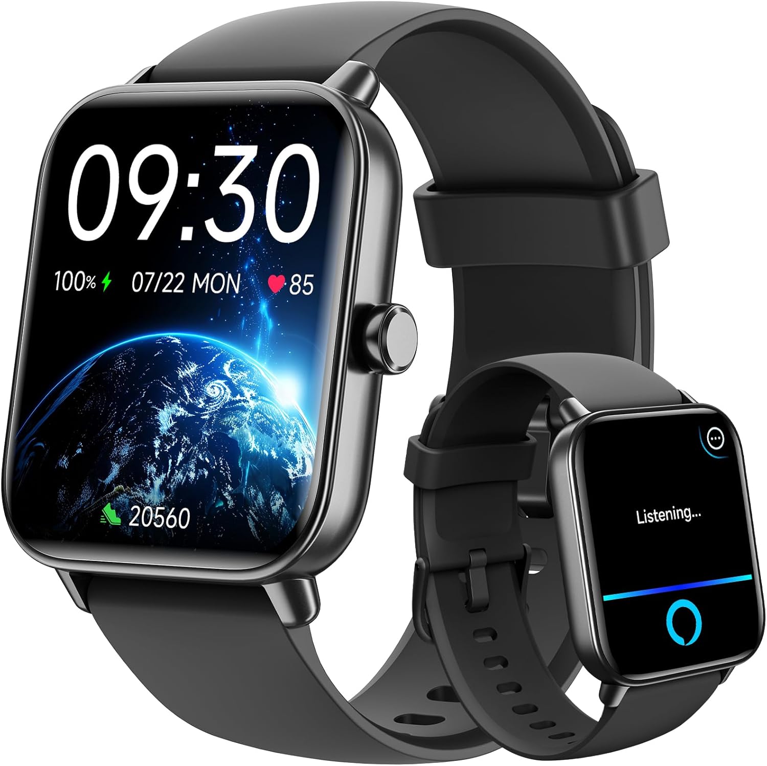 W93 Smart Watch Fitness Tracker with Step Counter, Heart Rate & Sleep Tracking for Women
