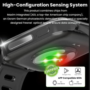 CFY E108 ECG Smartwatch With Blood Oxygen Heart Rate Monitor Sleep Monitoring