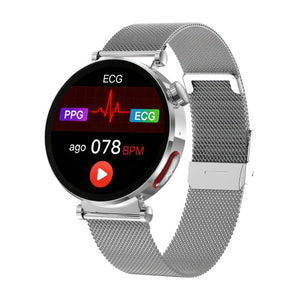 CFY E40 Blood Sugar Blood Pressure Blood Oxygen Monitoring Women‘s Smart Watch