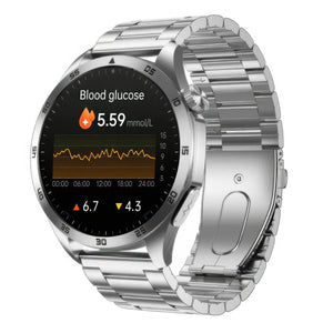 CFY E45 Micro Health Check ECG/EKG Blood Glucose Smart Health Monitoring Watch