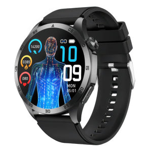 CFY E45 Micro Health Check ECG/EKG Blood Glucose Smart Health Monitoring Watch