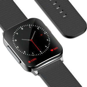 CFY E51 Smart Sports Watch with HD Display, ECG and Blood Sugar Monitoring Black