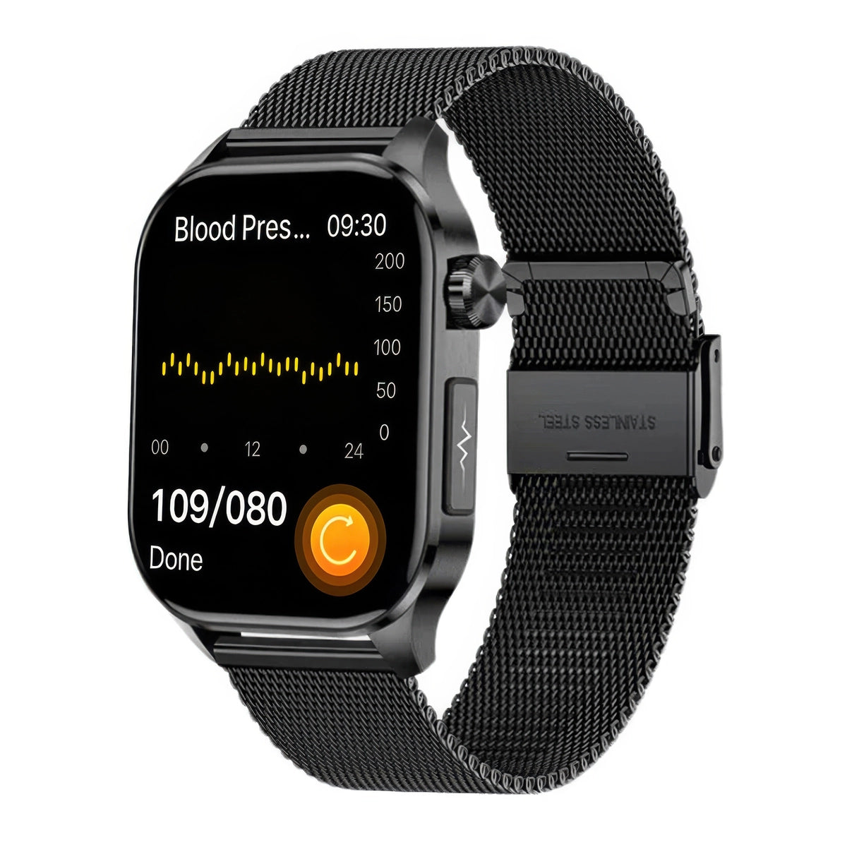 CFY E580 ECG/EKG Blood Sugar Blood Pressure Smart Watch