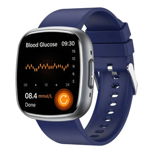 CFY E593 Professional ECG Blood Glucose Blood Pressure Heart Rate HRV Monitoring Smart Watch