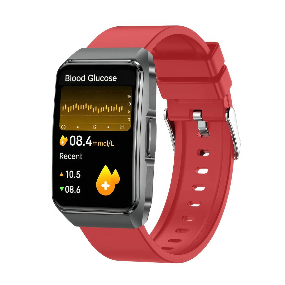 CFY E650 Professional ECG Blood Glucose Blood Pressure Monitoring Bluetooth Call Smart Bracelet