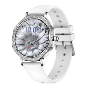 CFY E80 Ultra-thin Fashions BT Call Women's Smartwatch Blood Glucose BP Sleep Measurement