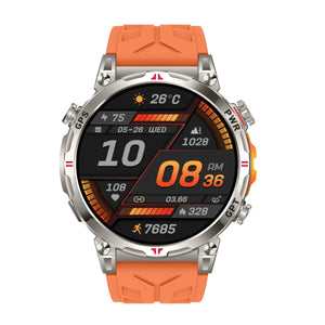CFY E93 New Generation of Sports Smartwatch AMOLED Colorful Screen GPS Compass Bluetooth Calling 3ATM Waterproof