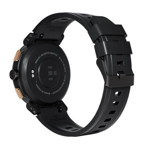 CFY MAX 1 Gps Compass 1.43'' Amoled Screen 3atm Waterproof Blood Oxygen Blood Pressure Sleep Monitoring 100+ Sports Modes Smartwatch Black