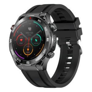 CFY Max 1 Heart Rate Blood Glucose ECG/EKG Blood Pressure Monitoring Bluetooth Talk Smartwatch Black