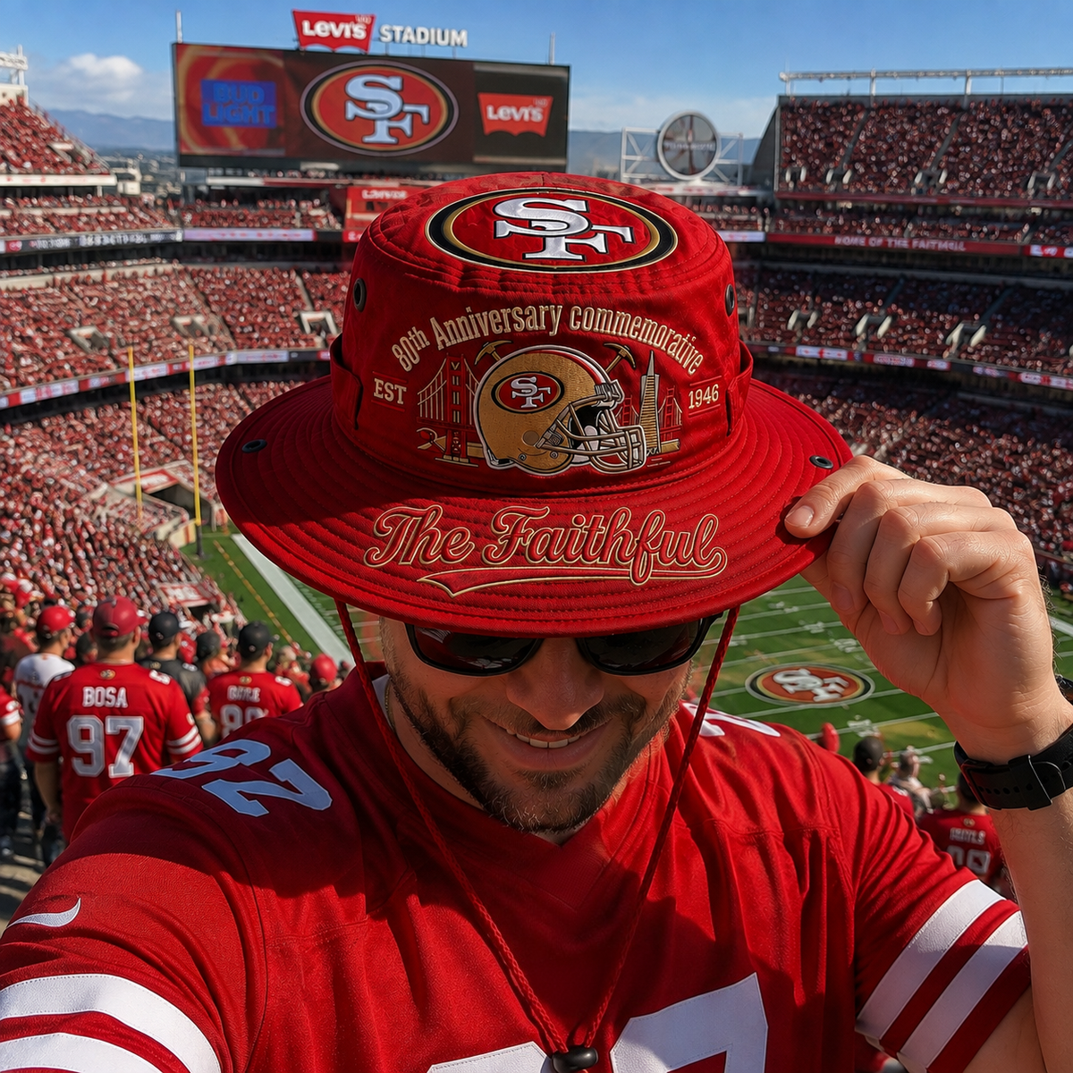 The Faithful 80th Anniversary Commemorative Boonie Hat