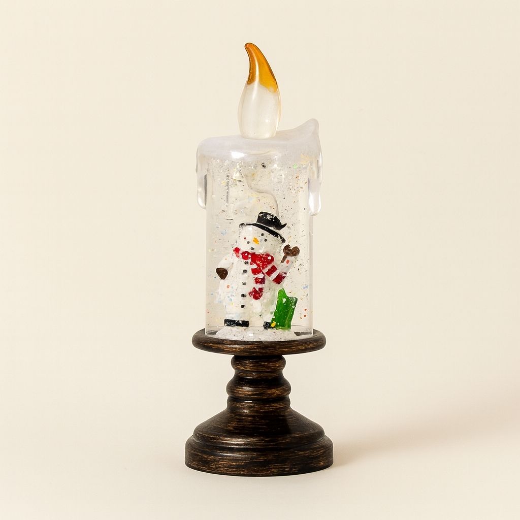 Winter LED Candle Lantern Decorative Light