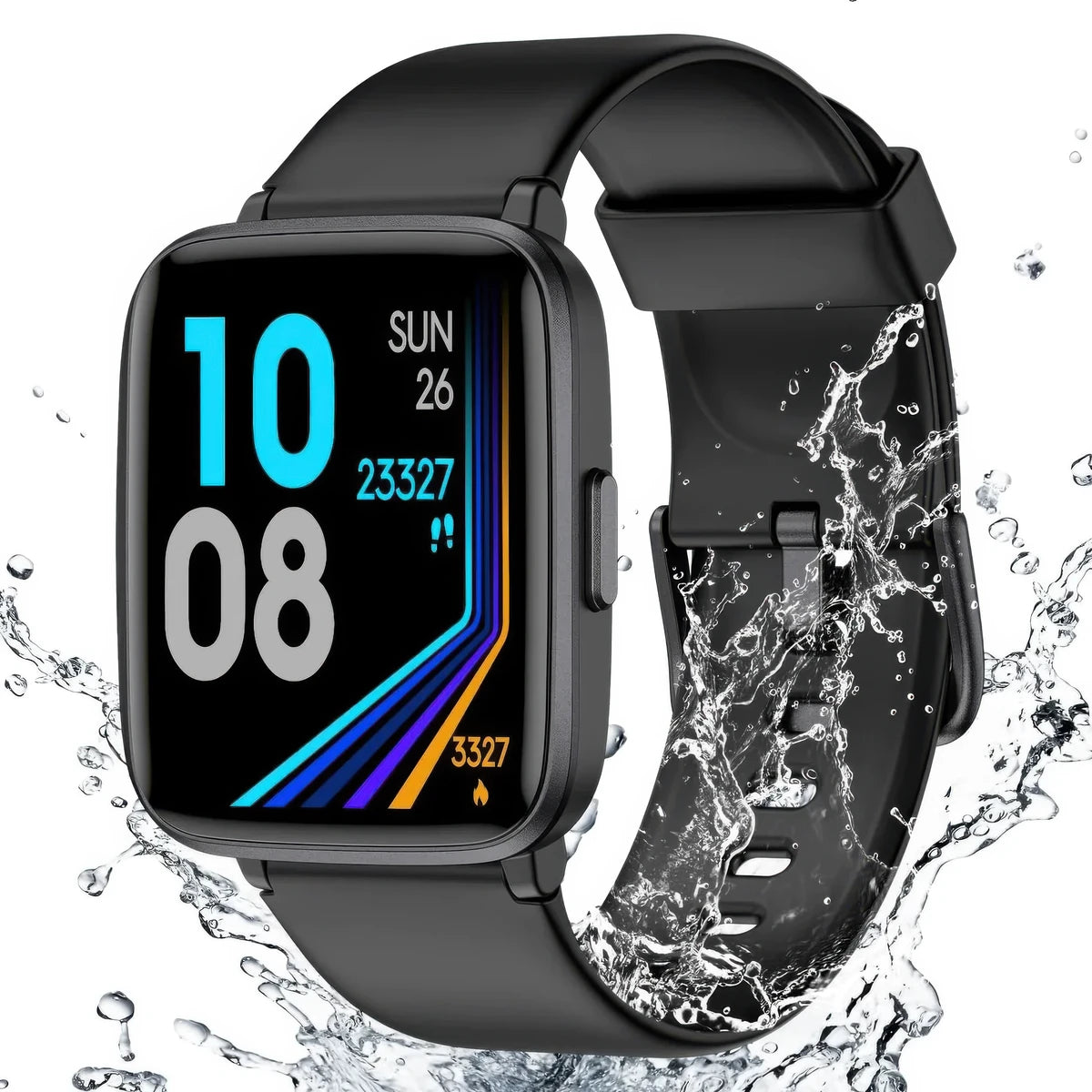 W63 Digital Fitness Tracker for Women, Android Compatible with Step & Heart Rate Tracking