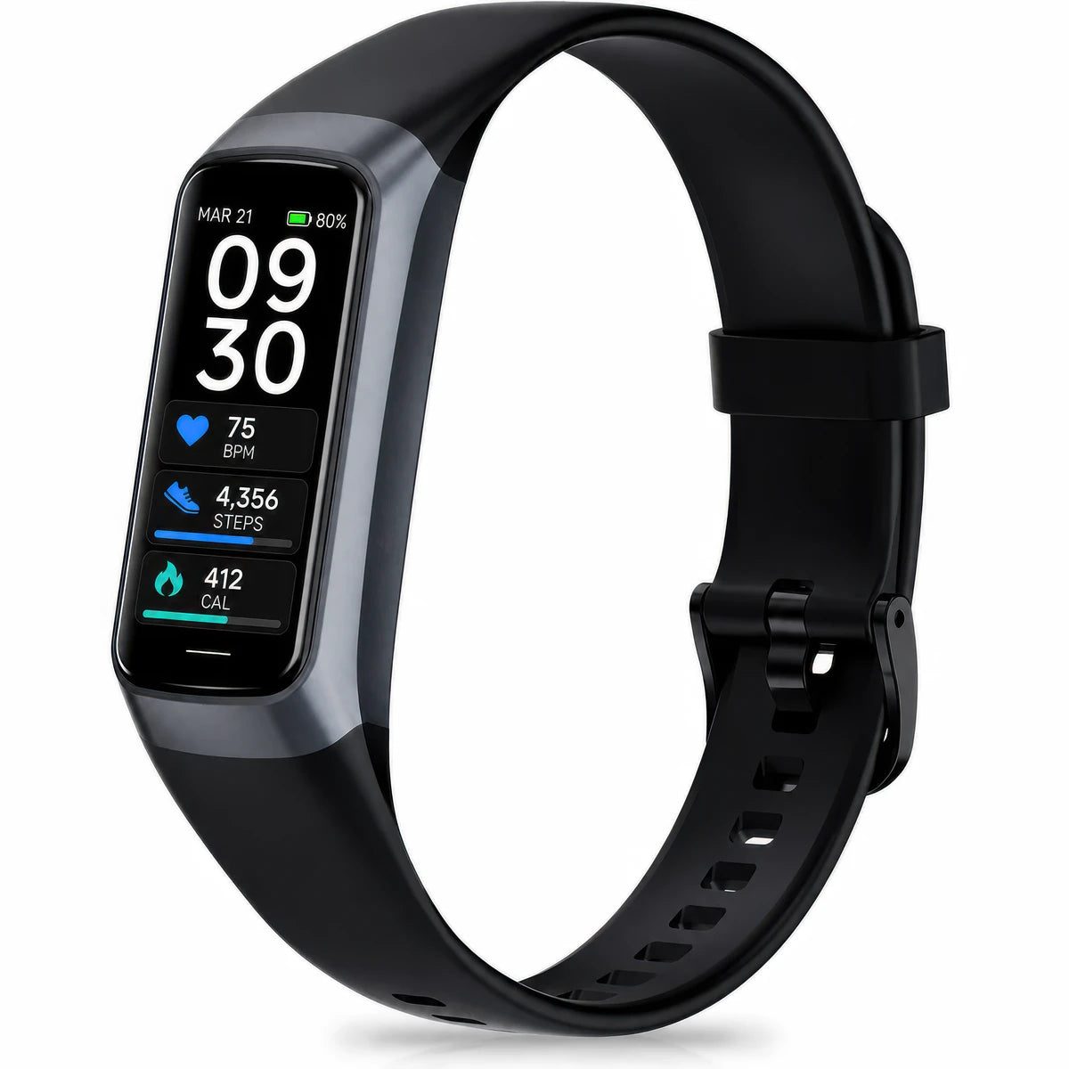 C60 Smart Watch for Women, Fitness Tracker with Step, Sleep & Heart Rate Tracking, Waterproof for Android & iPhone