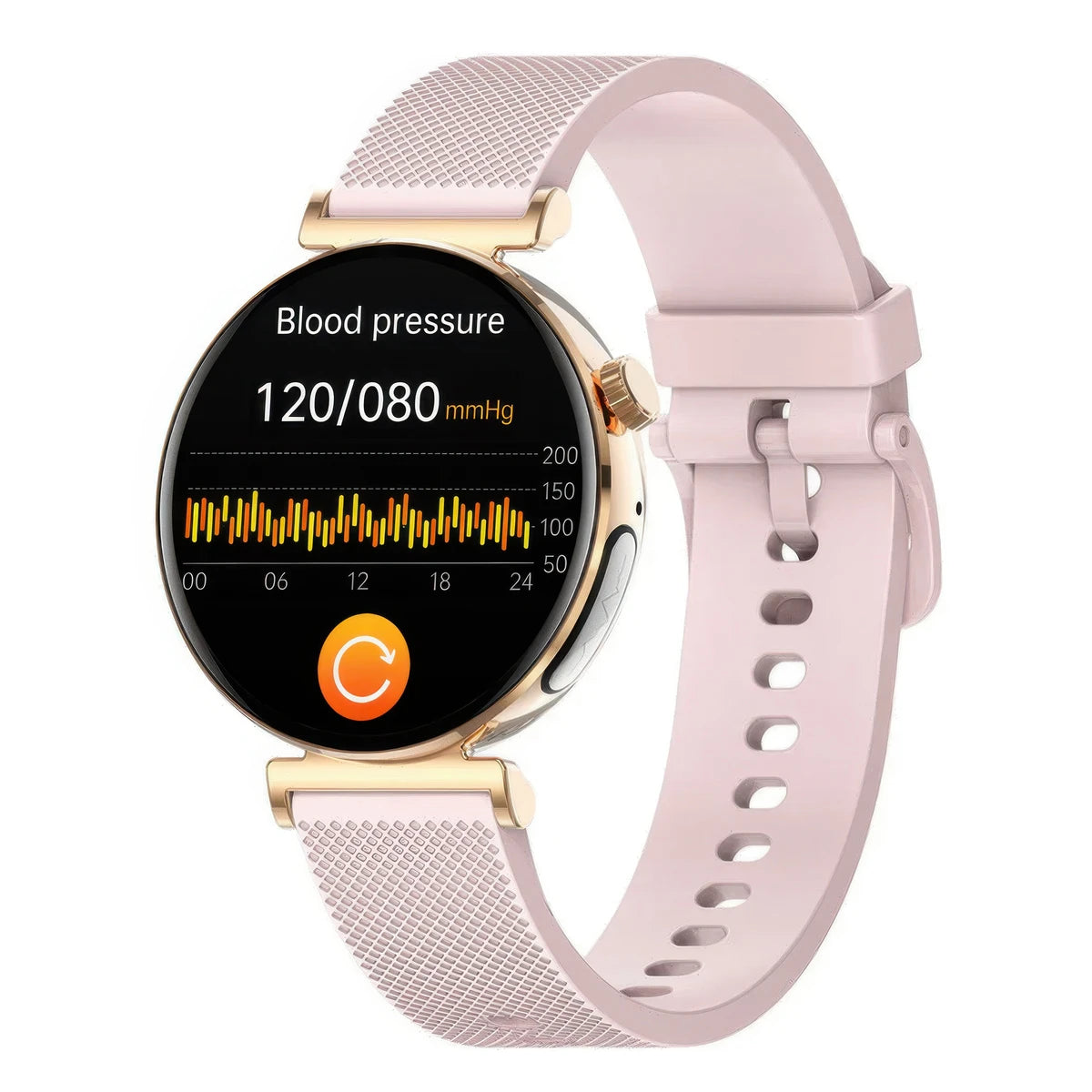 CFY E01 ECG Smartwatch with Blood Glucose, Pressure, Oxygen Monitoring & Uric Acid