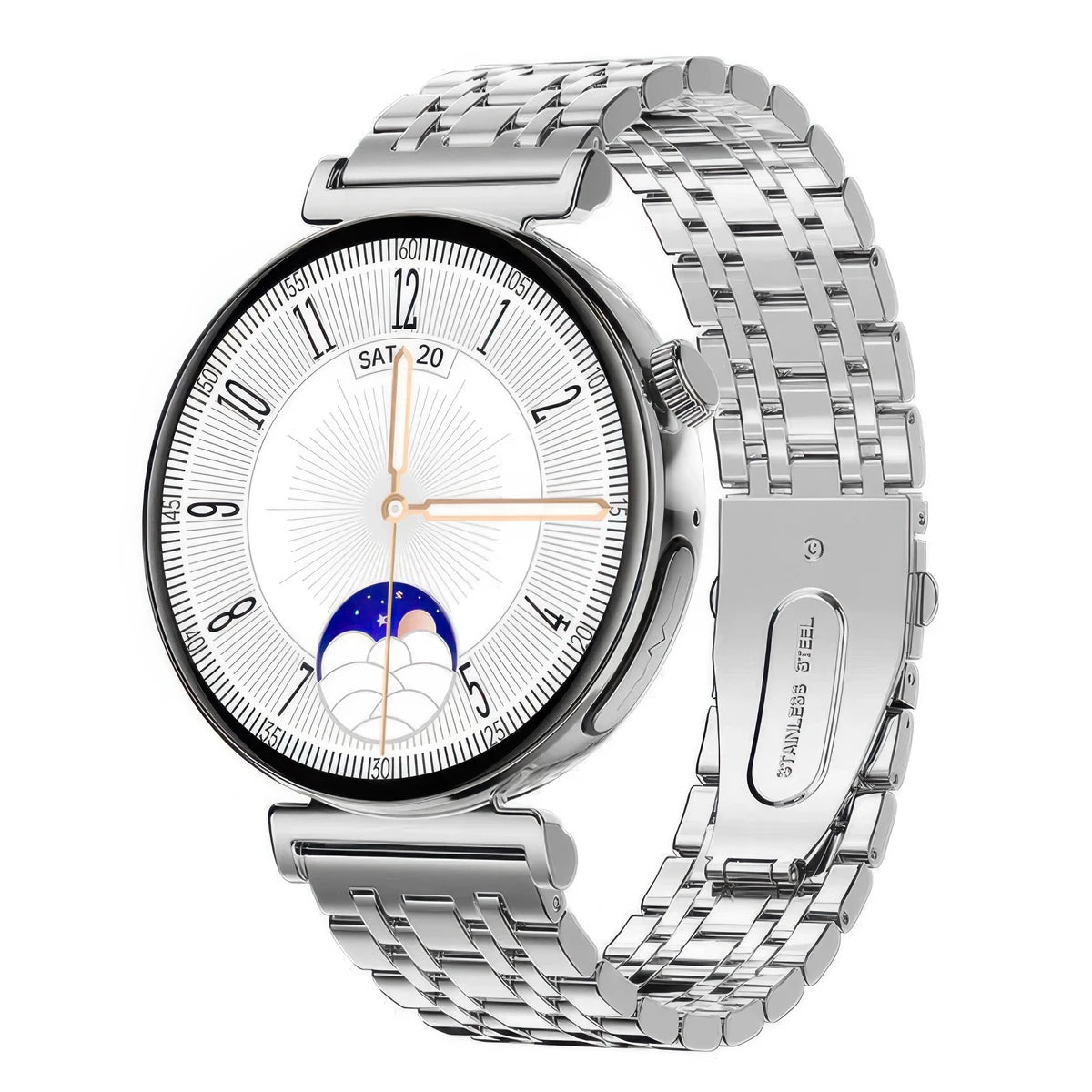 CFY E01 ECG Smartwatch with Blood Glucose, Pressure, Oxygen Monitoring & Uric Acid