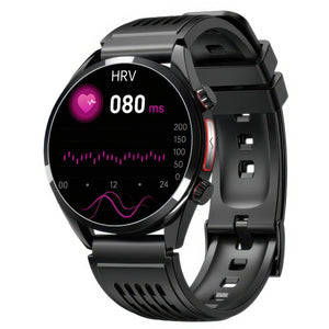 CFY E02 Multi-Lead ECG Monitoring Blood Glucose Blood Pressure Heart Rate Measurement Health Smart Watch