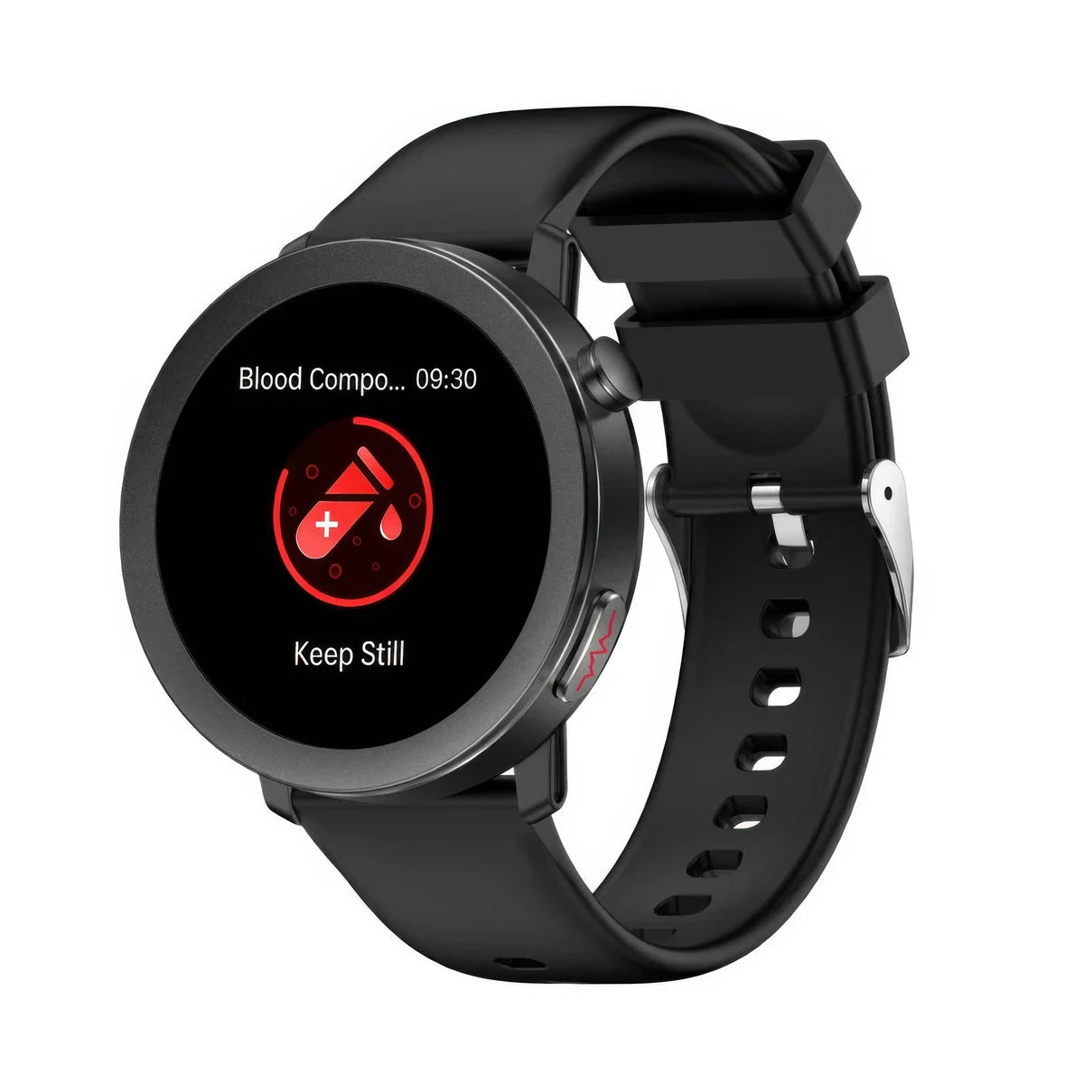 CFY E03 Smartwatch - ECG, Blood Glucose, Blood Pressure & Oxygen Monitoring
