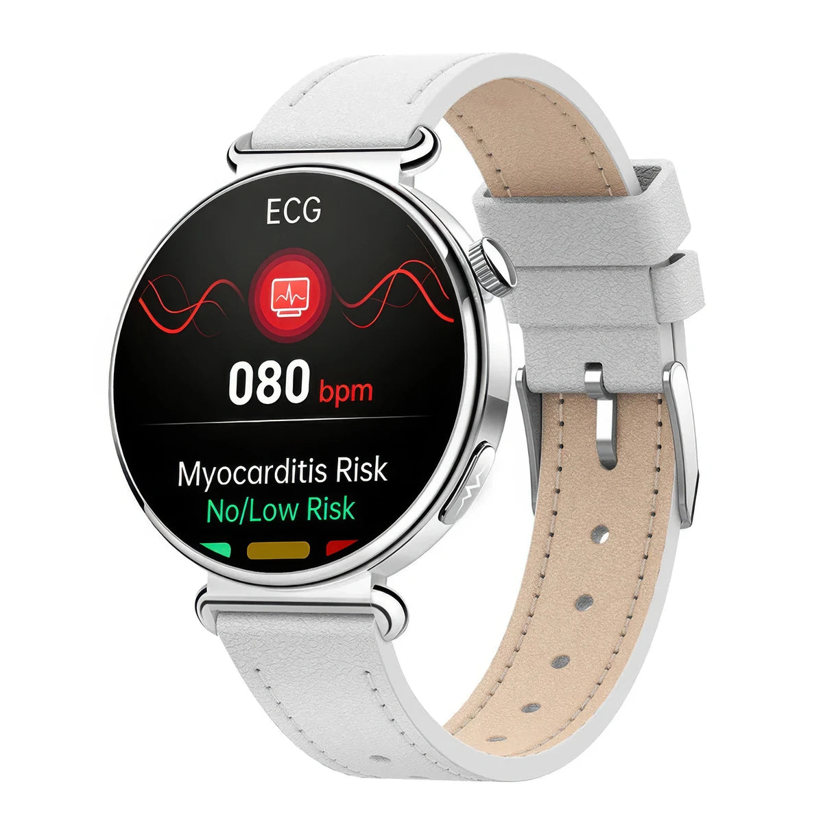 CFY E04 Smartwatch - ECG, Blood Pressure, Blood Glucose & Oxygen Monitoring