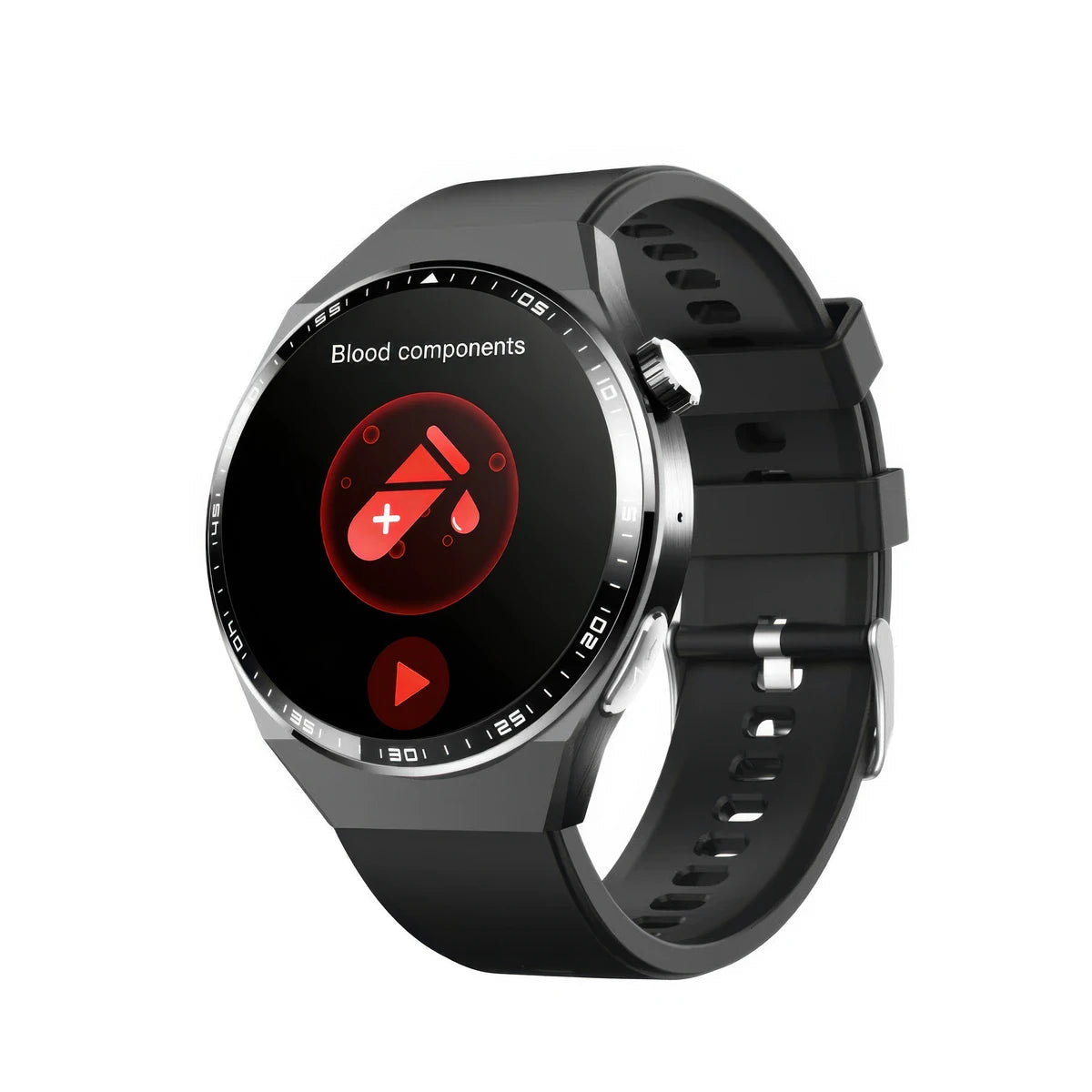 CFY E101 Smart Sports Watch with ECG Blood Sugar Monitoring and Fall Detection