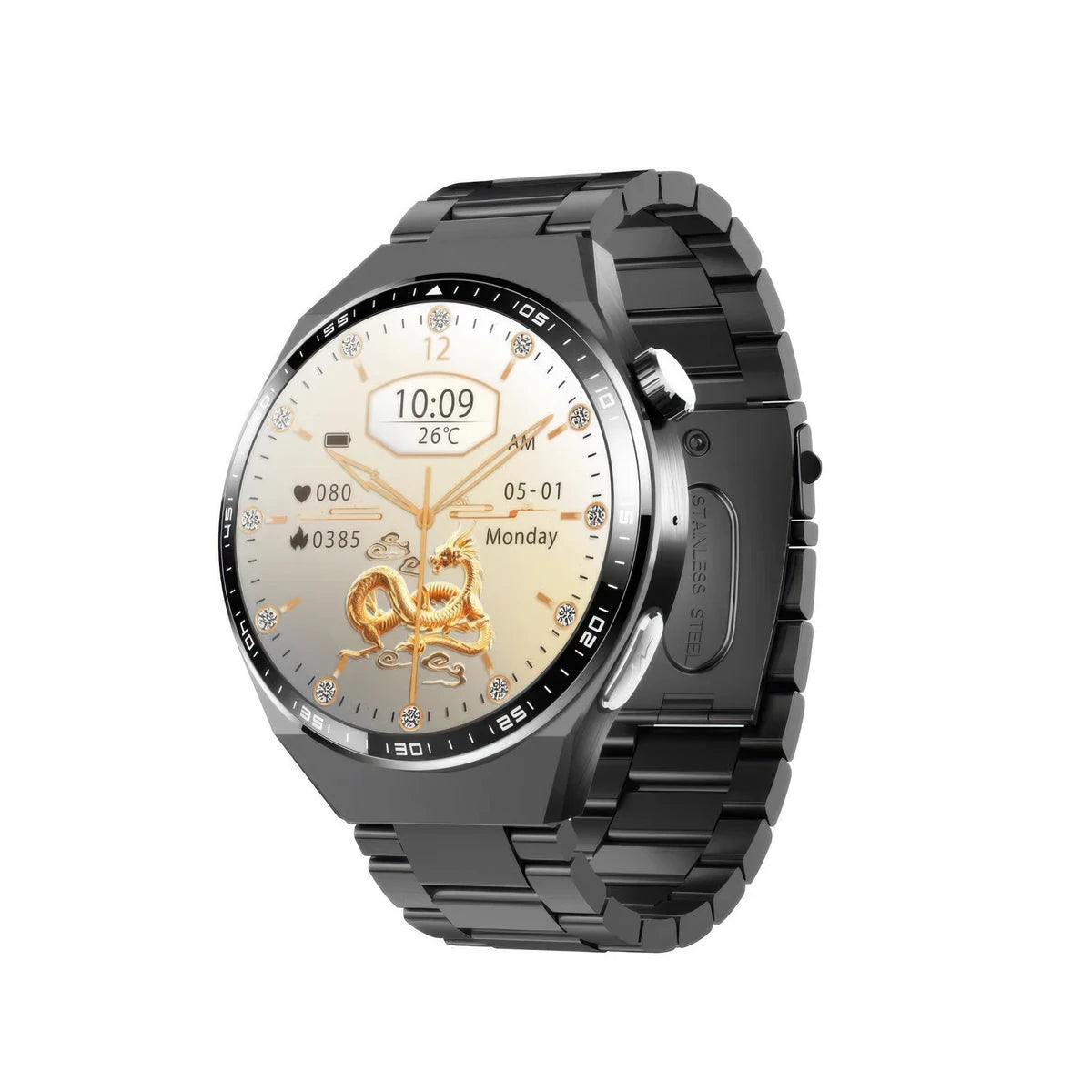 CFY E101 Smart Sports Watch with ECG Blood Sugar Monitoring and Fall Detection