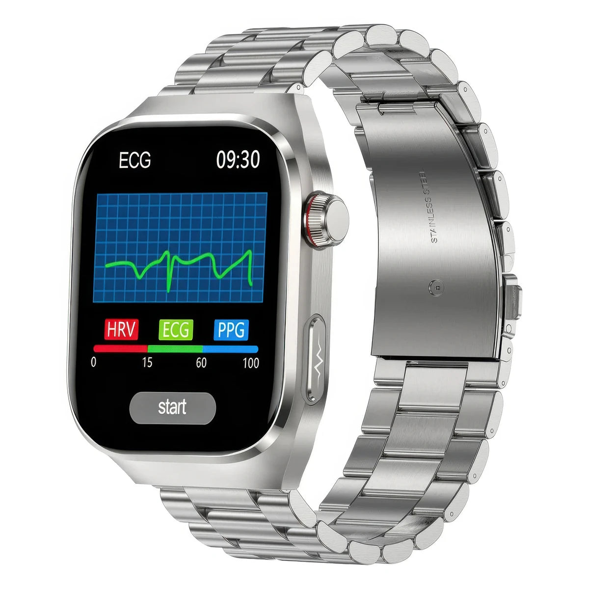 CFY E16 One Click ECG+Micro Physical Examination Blood Glucose Blood Pressure Monitoring High end Health Management Watch