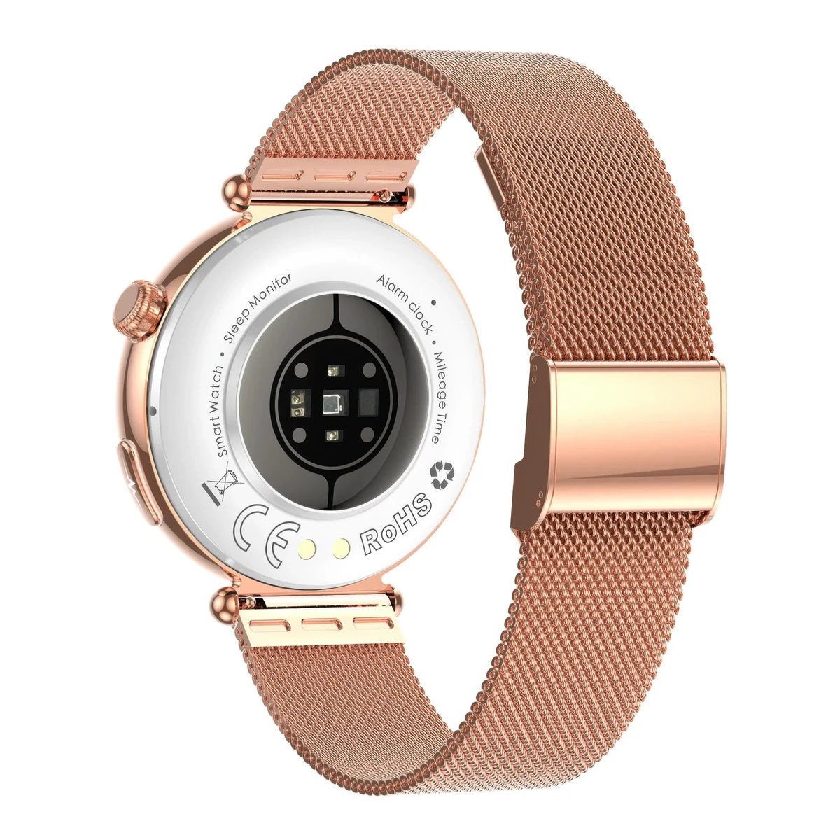 CFY E390 Blood Glucose Blood Lipid ECG Suga Pro Monitoring Women's AI Smart Watch