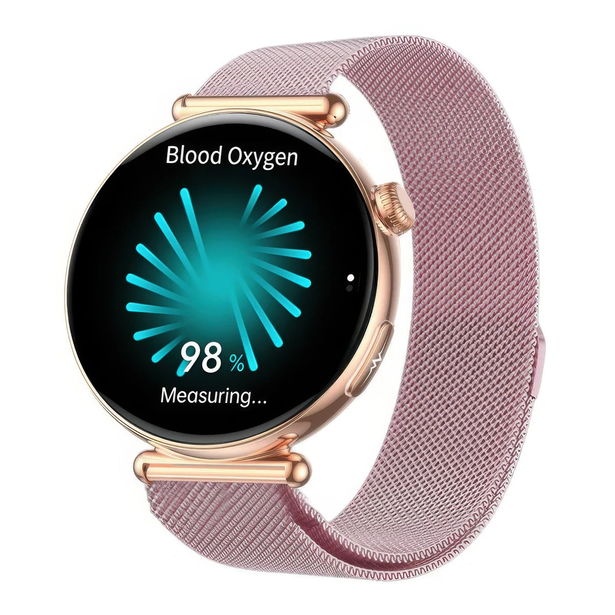 CFY E390 Blood Glucose Blood Lipid ECG Suga Pro Monitoring Women's AI Smart Watch