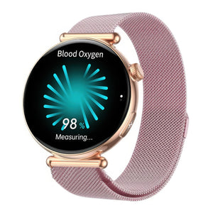CFY E390 Blood Glucose Blood Lipid ECG Suga Pro Monitoring Women's AI Smart Watch