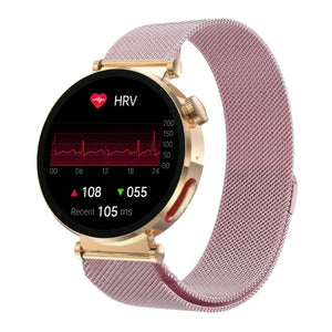 CFY E40 Blood Sugar Blood Pressure Blood Oxygen Monitoring Women‘s Smart Watch
