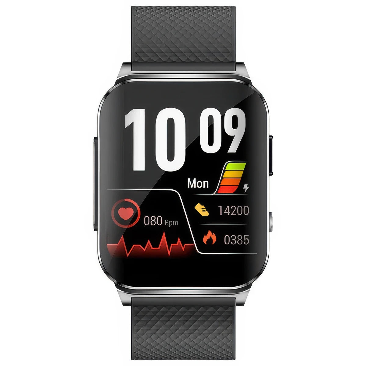 CFY E51 Smart Sports Watch with HD Display, ECG and Blood Sugar Monitoring