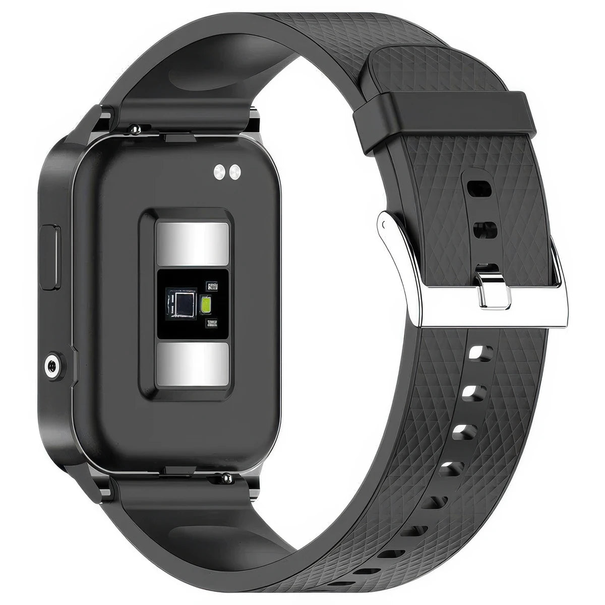CFY E51 Smart Sports Watch with HD Display, ECG and Blood Sugar Monitoring Black
