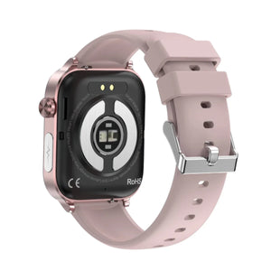 CFY E570 Professional ECG Blood Sugar Blood Pressure HRV Monitoring Health Watch Pink