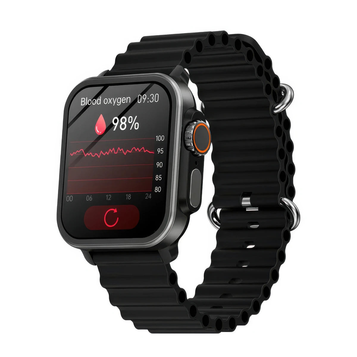 CFY E577 VEE Sport Smartwatch with ECG Blood Glucose Heart Rate & Oxygen Monitoring
