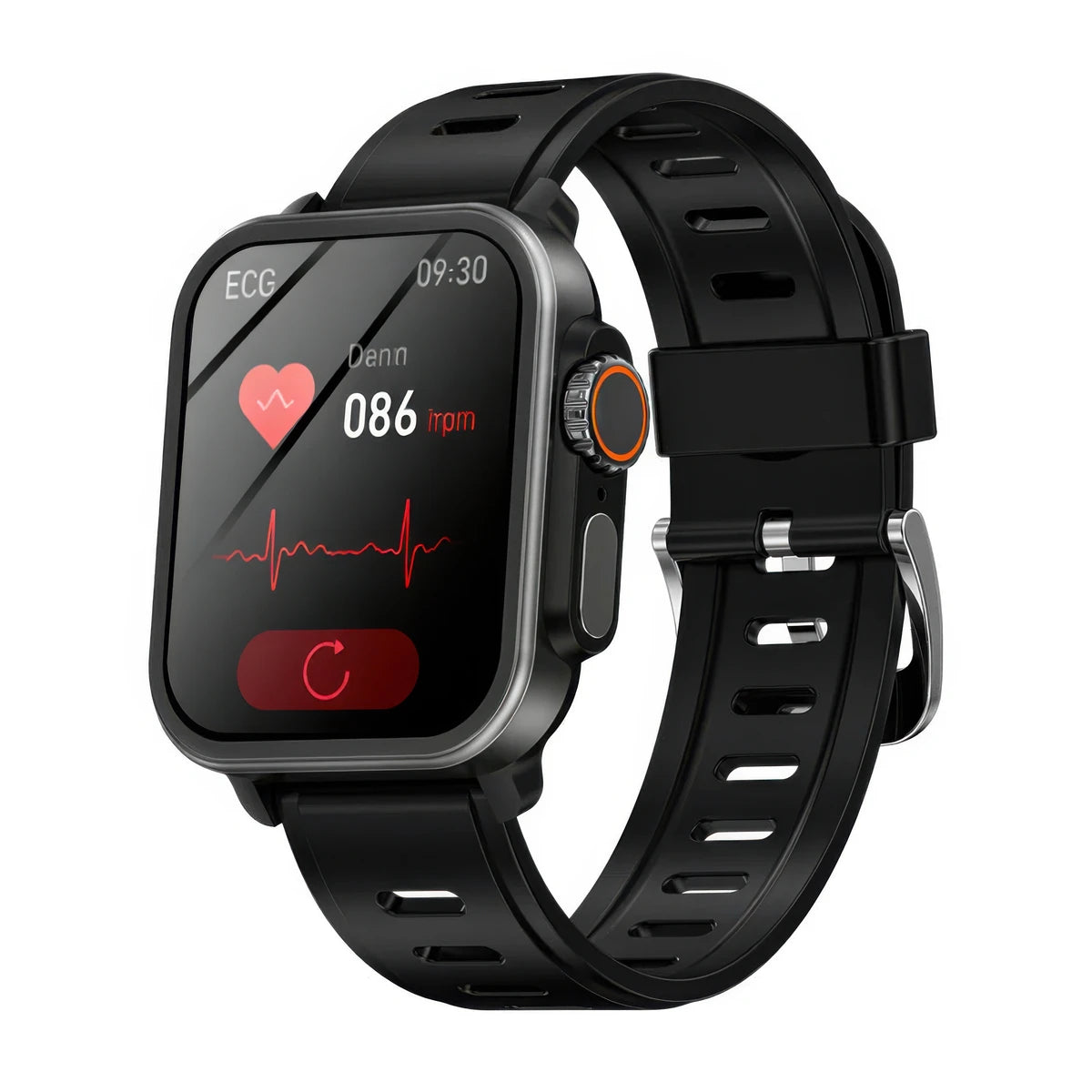 CFY E577 VEE Sport Smartwatch with ECG Blood Glucose Heart Rate & Oxygen Monitoring