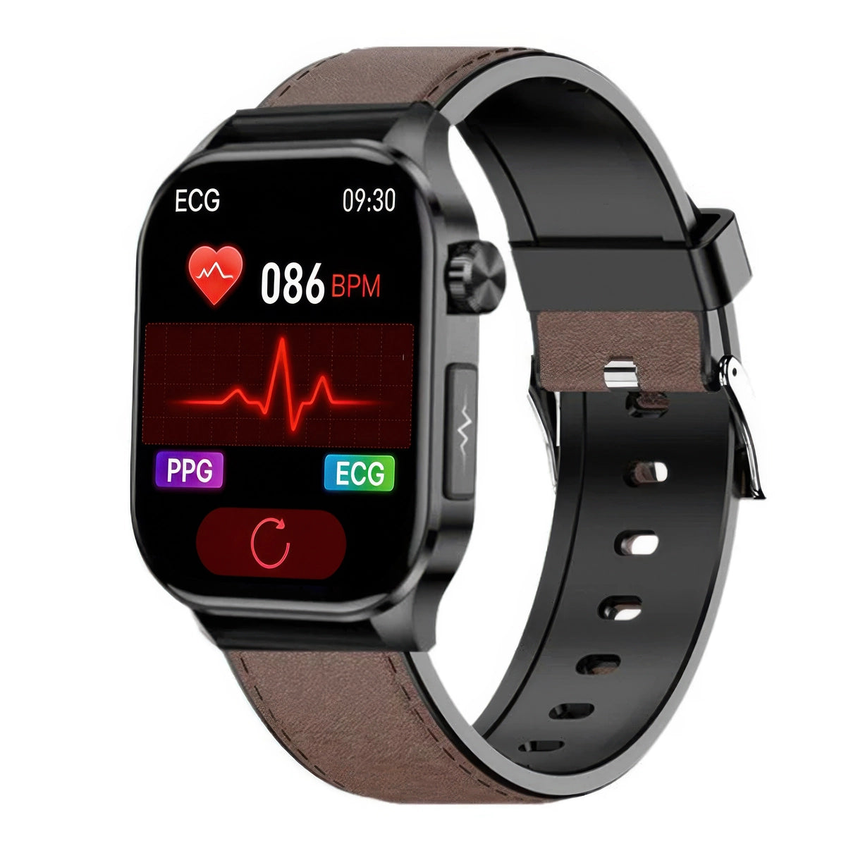 CFY E580 ECG/EKG Blood Sugar Blood Pressure Call Intelligent Health Management Smart Watch