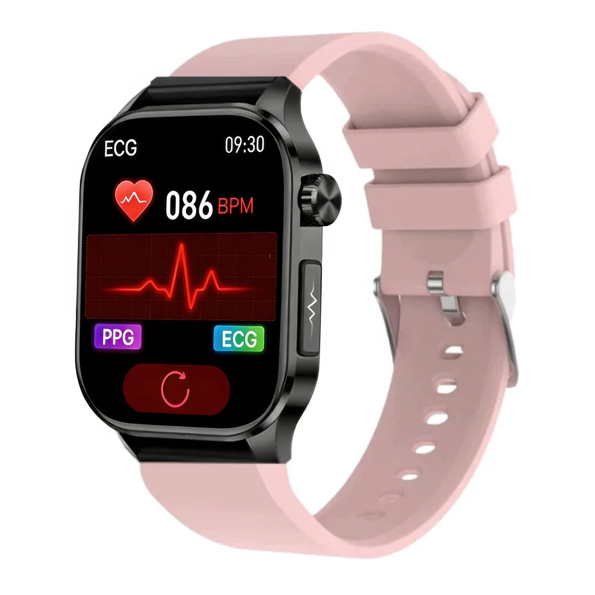 CFY E580 ECG/EKG Blood Sugar Blood Pressure Call Intelligent Health Management Smart Watch