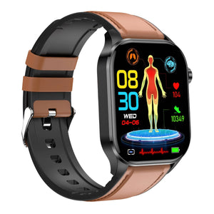 CFY E580 ECG/EKG Blood Sugar Blood Pressure Call Intelligent Health Management Smart Watch