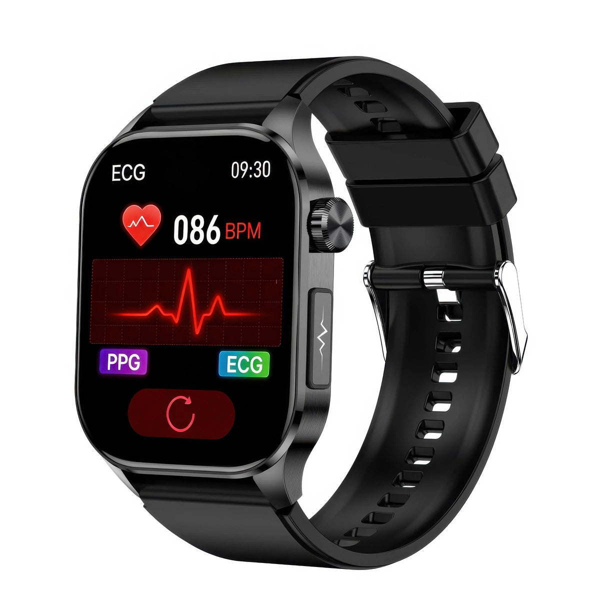 CFY E580 ECG/EKG Blood Sugar Blood Pressure Call Intelligent Health Management Smart Watch