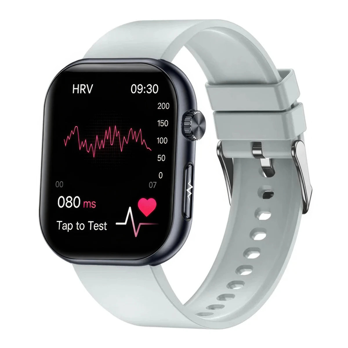 CFY E587 Blood Sugar Monitoring Smart Watch With Blood Pressure ECG/EKG Heart Rate Health Fitness Tracker