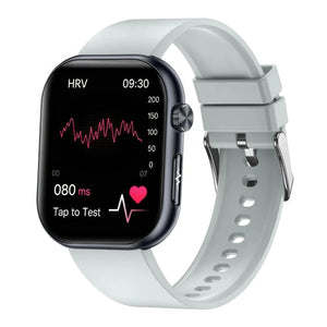 CFY E587 Blood Sugar Monitoring Smart Watch With Blood Pressure ECG/EKG Heart Rate Health Fitness Tracker
