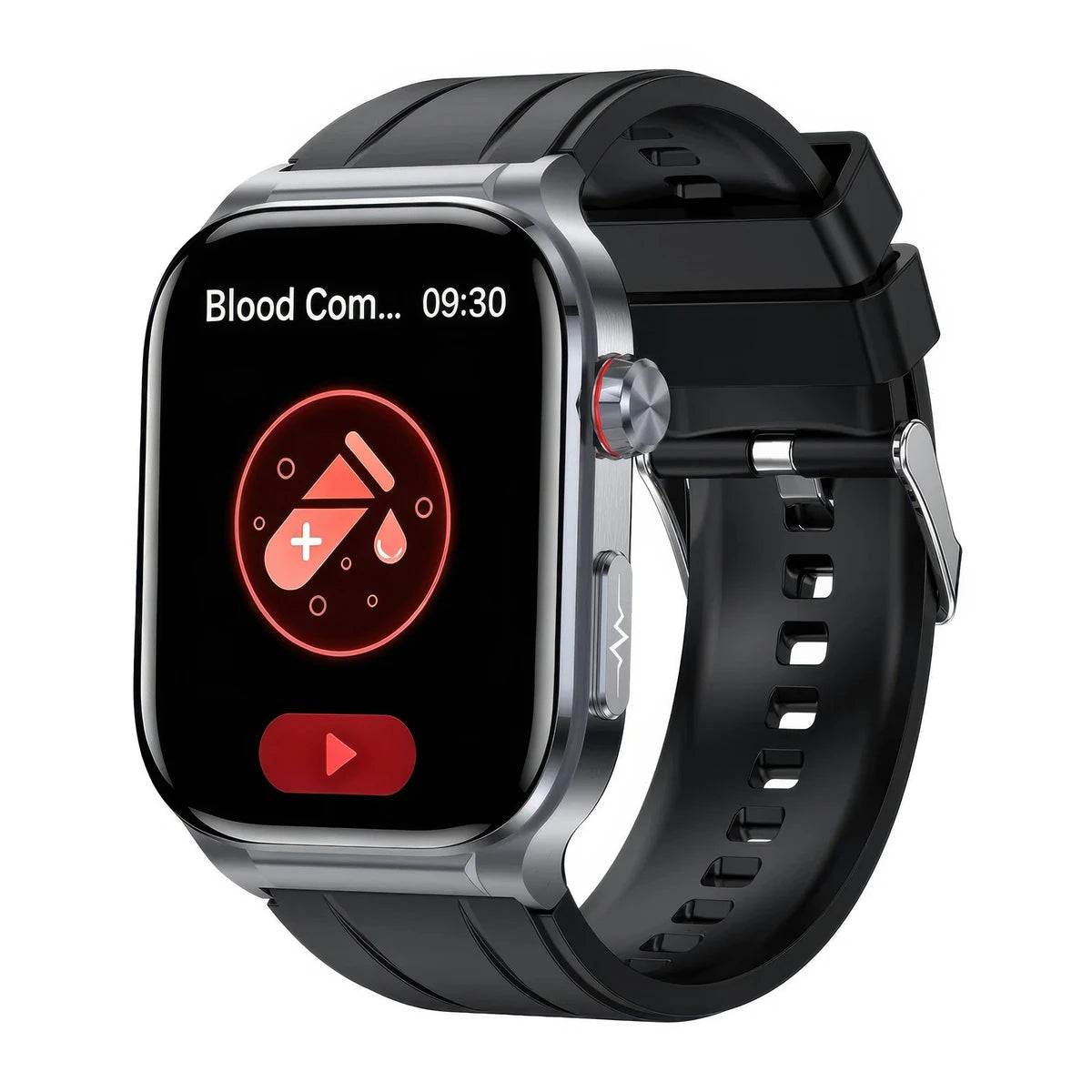 CFY E588 Professional High-End ECG/EKG HRV Blood Glucose Blood Pressure Heart Rate Health Management Watch