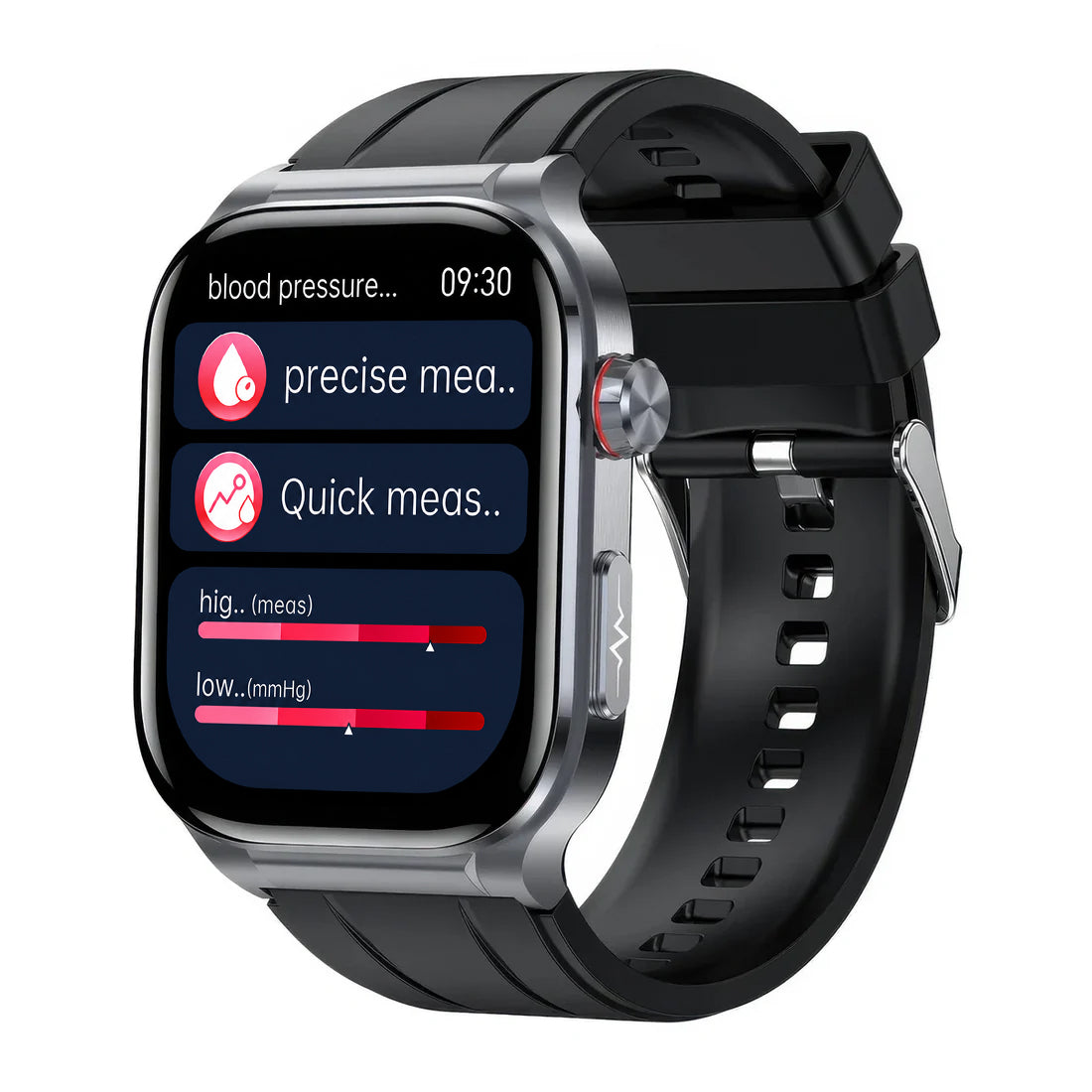 CFY E588 ECG/EKG HRV Blood Glucose Blood Pressure Heart Rate Health Management Watch
