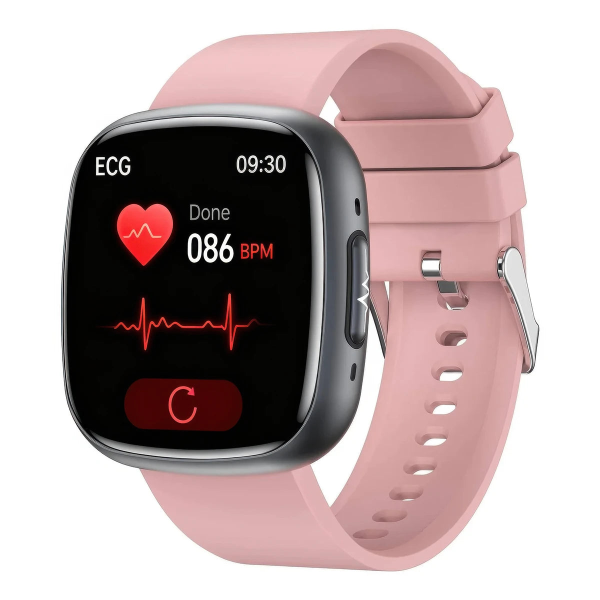 CFY E593 Professional ECG Blood Glucose Blood Pressure Heart Rate HRV Monitoring Smart Watch