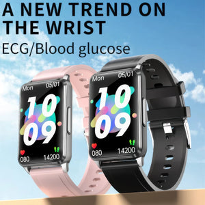 CFY E63 Fitness Tracker with ECG Heart Rate Blood Oxygen Blood Pressure and 20 Sports Modes