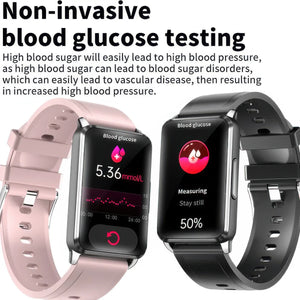 CFY E63 Fitness Tracker with ECG Heart Rate Blood Oxygen Blood Pressure and 20 Sports Modes
