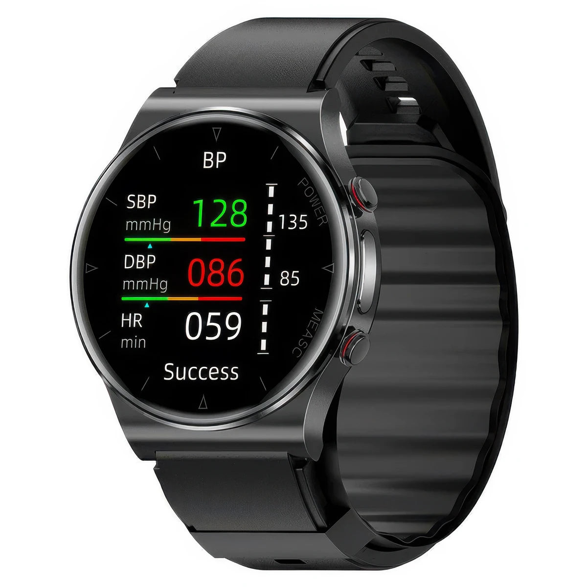 CFY E70 High Precision Air Bag Blood Pressure ECG+PPG Heart Rate Blood Oxygen Sleep Monitoring Smart Watch