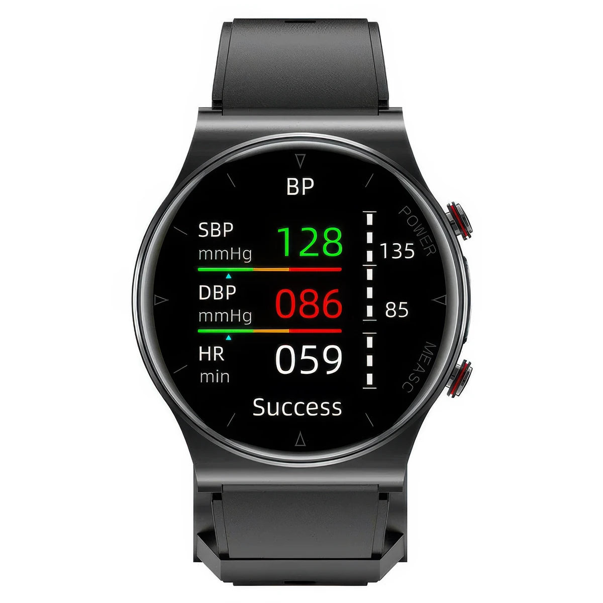 CFY E70 High Precision Air Bag Blood Pressure ECG+PPG Heart Rate Blood Oxygen Sleep Monitoring Smart Watch
